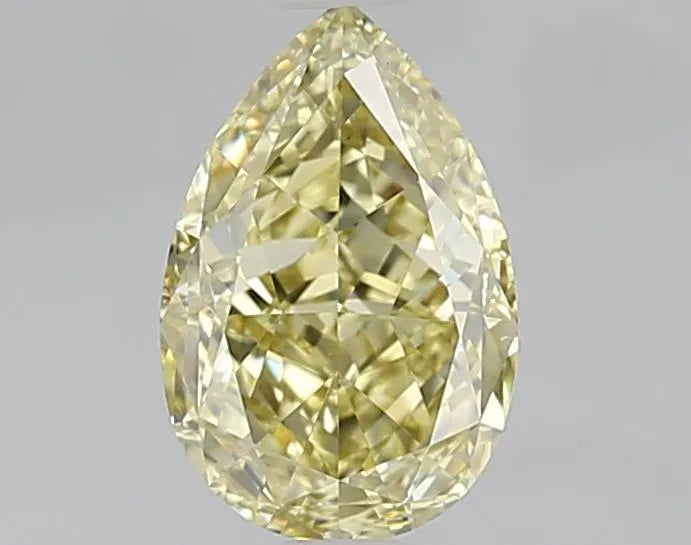 1.51ct Pear Natural Diamond (Colour Fancy Yellow, Clarity VS1, GIA Certified)