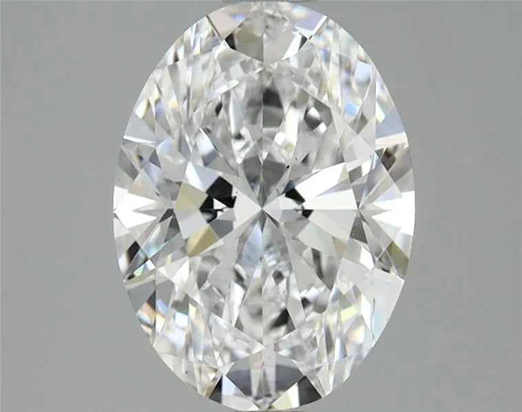 2.00ct Oval Lab Grown Diamond (Colour D, Clarity VS2, IGI Certified)