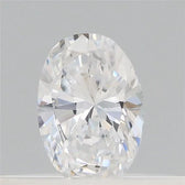 0.19ct Oval Lab Grown Diamond (Colour D, Clarity VS2, IGI Certified)