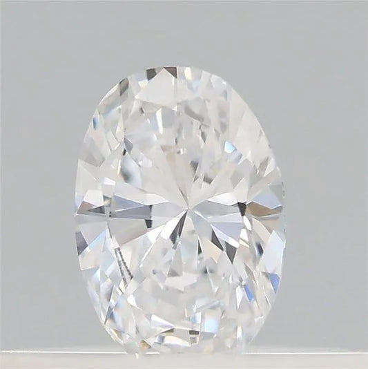0.19ct Oval Lab Grown Diamond (Colour D, Clarity VS2, IGI Certified)
