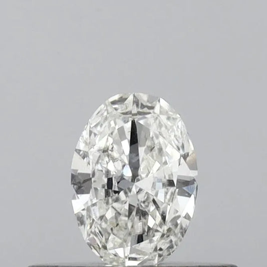 0.21ct Oval Natural Diamond (Colour H, Clarity SI2, Cut VG, IGI Certified)