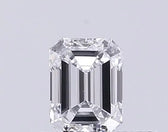 0.25ct Emerald Lab Grown Diamond (Colour D, Clarity VS1, IGI Certified)