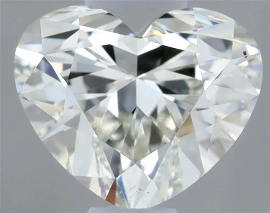 0.50ct Heart Natural Diamond (Colour I, Clarity VS2, Cut VG, IGI Certified)