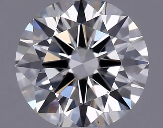 0.51ct Round Natural Diamond (Colour H, Clarity VS1, Cut EX, IGI Certified)