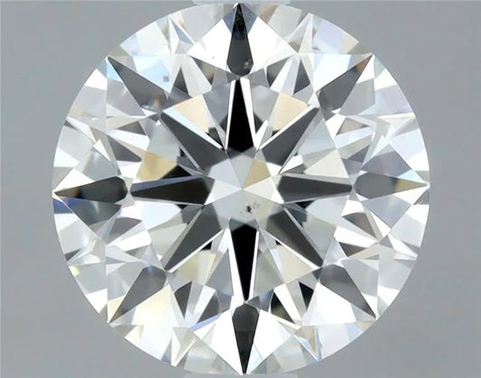 0.61ct Round Natural Diamond (Colour H, Clarity VS1, Cut EX, IGI Certified)