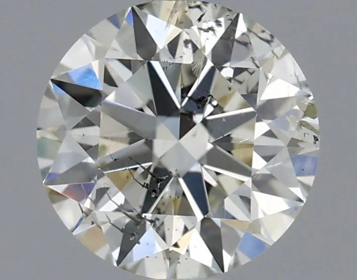 0.70ct Round Natural Diamond (Colour J, Clarity SI2, Cut EX, IGI Certified)