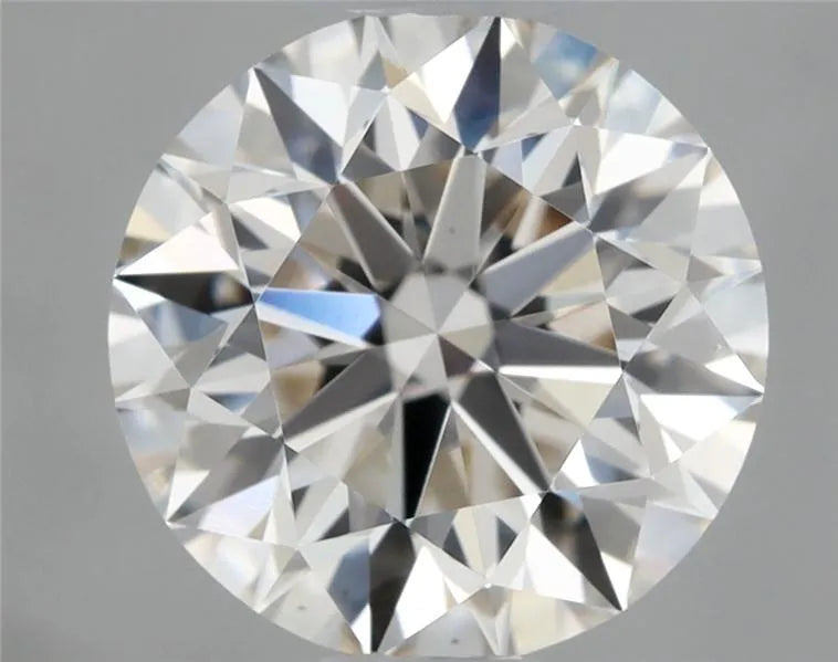 0.77ct Round Natural Diamond (Colour J, Clarity IF, Cut EX, IGI Certified)