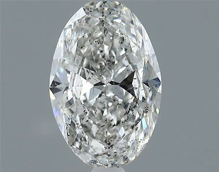 0.80ct Oval Natural Diamond (Colour G, Clarity SI2, Cut VG, IGI Certified)