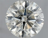0.85ct Round Natural Diamond (Colour J, Clarity SI2, Cut EX, IGI Certified)