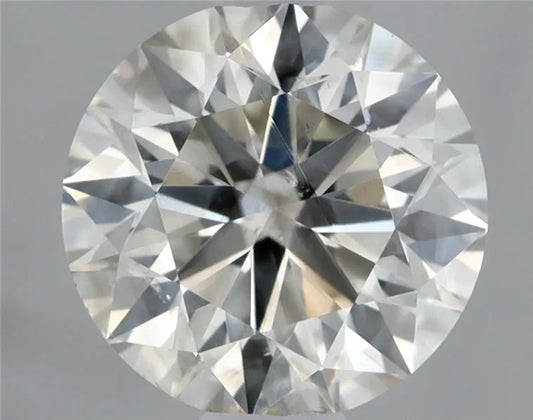 0.85ct Round Natural Diamond (Colour J, Clarity SI2, Cut EX, IGI Certified)
