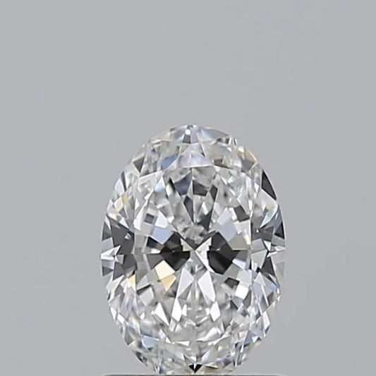 0.90ct Oval Natural Diamond (Colour D, Clarity VVS2, GIA Certified)