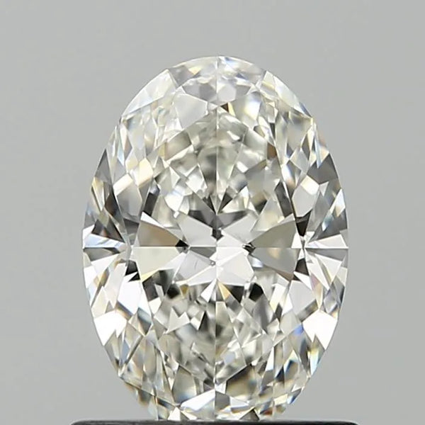 0.90ct Oval Natural Diamond (Colour F, Clarity VS2, GIA Certified)
