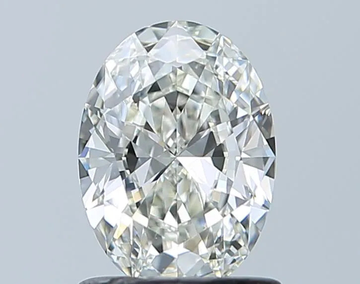 0.90ct Oval Natural Diamond (Colour J, Clarity VS2, Cut EX, GIA Certified)