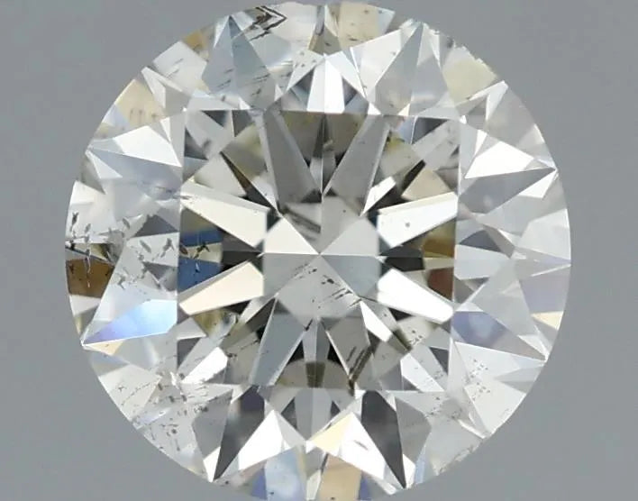 0.90ct Round Natural Diamond (Colour J, Clarity SI2, Cut EX, IGI Certified)
