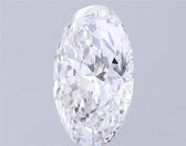 4.03ct Oval Lab Grown Diamond (Colour E, Clarity VVS2, IGI Certified)