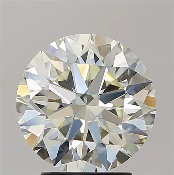 3.03ct Round Natural Diamond (Colour J, Clarity VVS2, Cut EX, IGI Certified)
