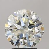 3.03ct Round Natural Diamond (Colour J, Clarity VVS2, Cut EX, IGI Certified)