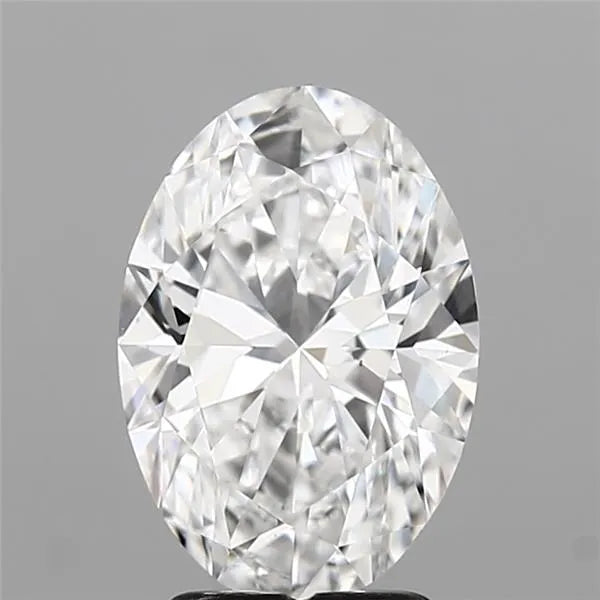 2.52ct Oval Lab Grown Diamond (Colour F, Clarity VS1, IGI)