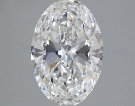 2.82ct Oval Lab Grown Diamond (Colour E, Clarity VS2, IGI Certified)