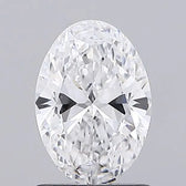 1.00ct Oval Lab Grown Diamond (Colour D, Clarity VS1, IGI Certified)