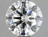 2.00ct Round Lab Grown Diamond (Colour D, Clarity VVS2, Cut EX, IGI Certified)