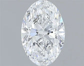 0.70ct Oval Natural Diamond (Colour D, Clarity VS2, GIA Certified)