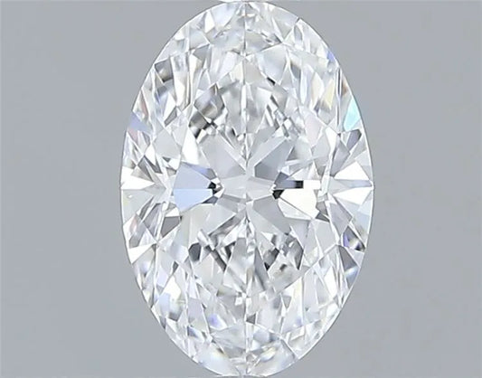 0.70ct Oval Natural Diamond (Colour D, Clarity VS2, GIA Certified)