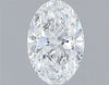 0.70ct Oval Natural Diamond (Colour D, Clarity VS2, GIA Certified)