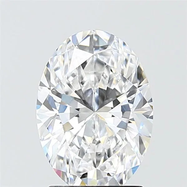 2.08ct Oval Lab Grown Diamond (Colour D, Clarity VVS2, IGI Certified)
