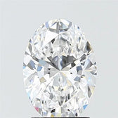 2.08ct Oval Lab Grown Diamond (Colour D, Clarity VVS2, IGI Certified)