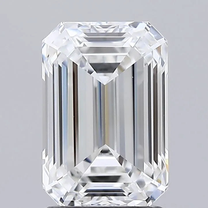2.05ct Emerald Lab Grown Diamond (Colour E, Clarity VVS1, IGI Certified)