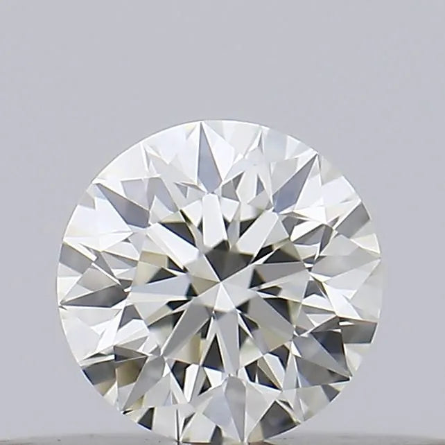 0.17ct Round Natural Diamond (Colour J, Clarity IF, Cut EX, GIA Certified)