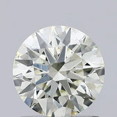 1.11ct Round Natural Diamond (Colour J, Clarity VS2, Cut EX, IGI Certified)