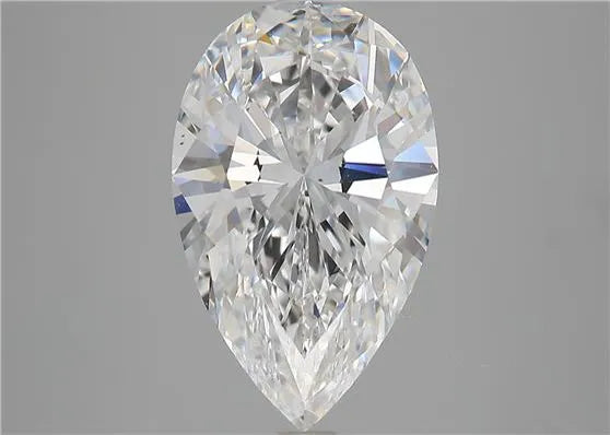 4.20ct Pear Natural Diamond (Colour D, Clarity VS2, GIA Certified)