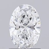 1.00ct Oval Lab Grown Diamond (Colour D, Clarity IF, Cut EX, IGI Certified)