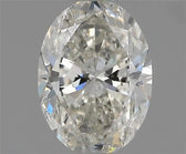 1.00ct Oval Natural Diamond (Colour G, Clarity SI2, Cut VG, IGI Certified)