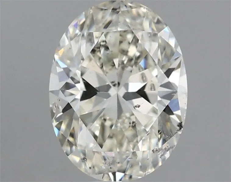 1.00ct Oval Natural Diamond (Colour I, Clarity SI2, Cut VG, IGI Certified)