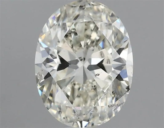 1.00ct Oval Natural Diamond (Colour I, Clarity SI2, Cut VG, IGI Certified)