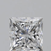 1.00ct Princess Natural Diamond (Colour D, Clarity VVS1, GIA Certified)