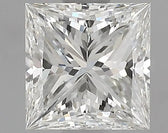 1.00ct Princess Natural Diamond (Colour H, Clarity VS1, Cut VG, IGI Certified)