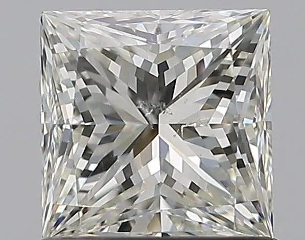 1.00ct Princess Natural Diamond (Colour J, Clarity SI2, GIA Certified)