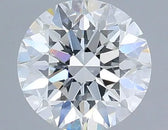 1.00ct Round Natural Diamond (Colour E, Clarity VS2, Cut EX, IGI Certified)