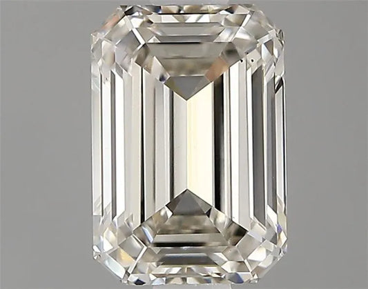 1.01ct Emerald Lab Grown Diamond (Colour I, Clarity VS2, IGI Certified)