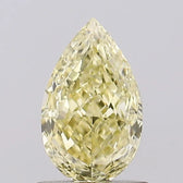 1.01ct Pear Natural Diamond (Colour Fancy Light Yellow, Clarity VS1, GIA Certified)