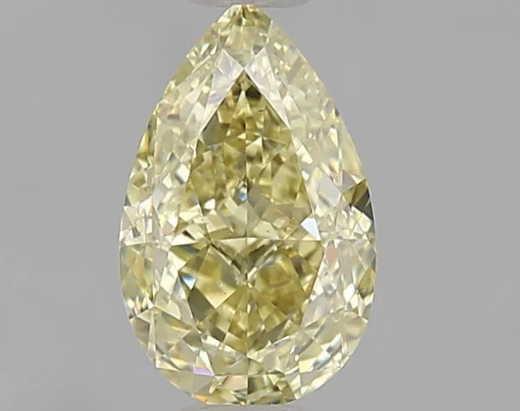 1.01ct Pear Natural Diamond (Colour Fancy Yellow, Clarity VS2, GIA Certified)
