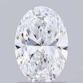 1.02ct Oval Lab Grown Diamond (Colour D, Clarity IF, IGI Certified)