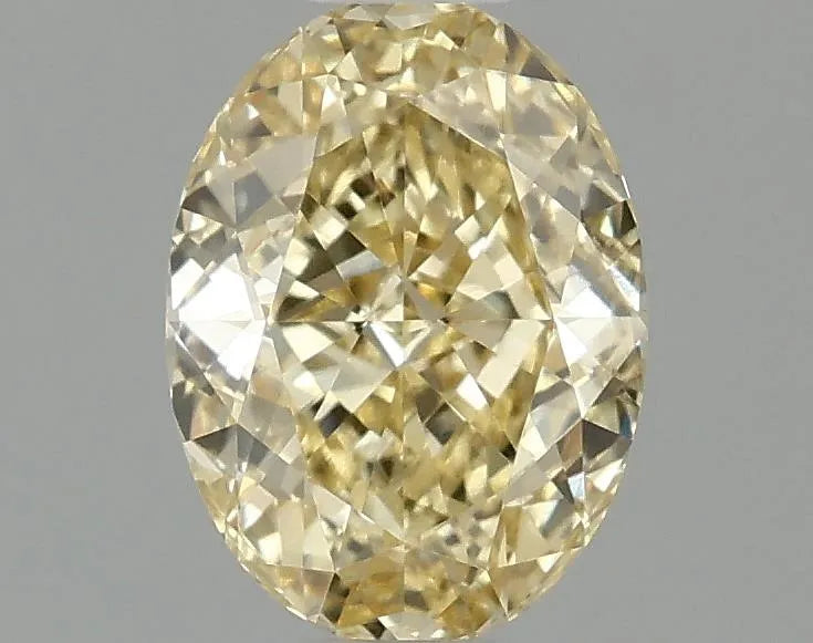 1.02ct Oval Lab Grown Diamond (Colour Fancy Intense Yellow, Clarity VVS2, IGI Certified)