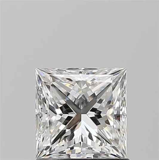 1.02ct Princess Natural Diamond (Colour E, Clarity VS2, GIA Certified)