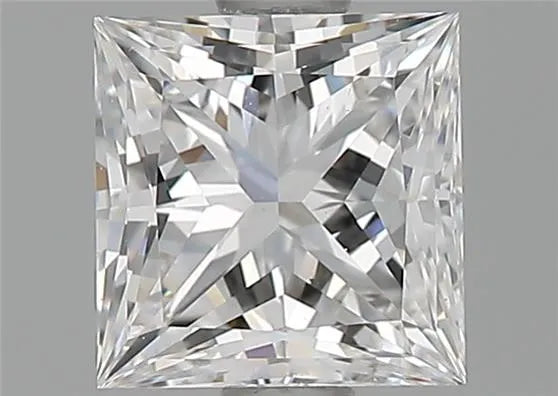 1.02ct Princess Natural Diamond (Colour E, Clarity VS2, GIA Certified)