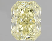 1.03ct Radiant Natural Diamond (Colour Fancy Light Yellow, Clarity IF, GIA Certified)